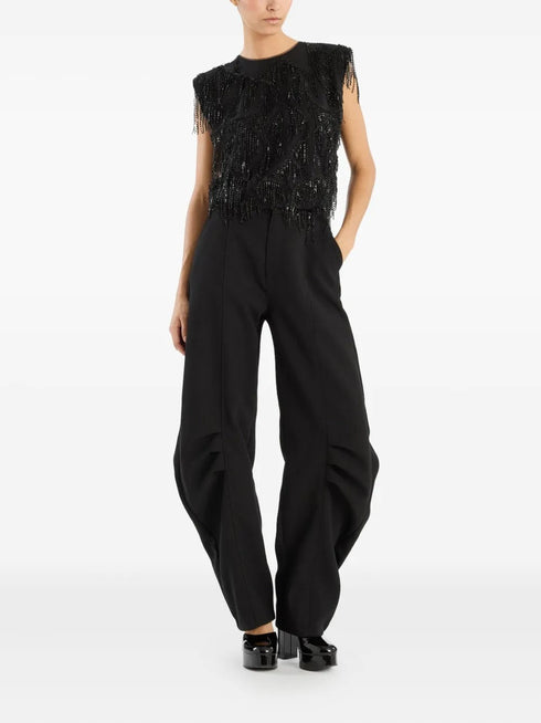 ROTATE SEQUINS SLEEVELESS TOP